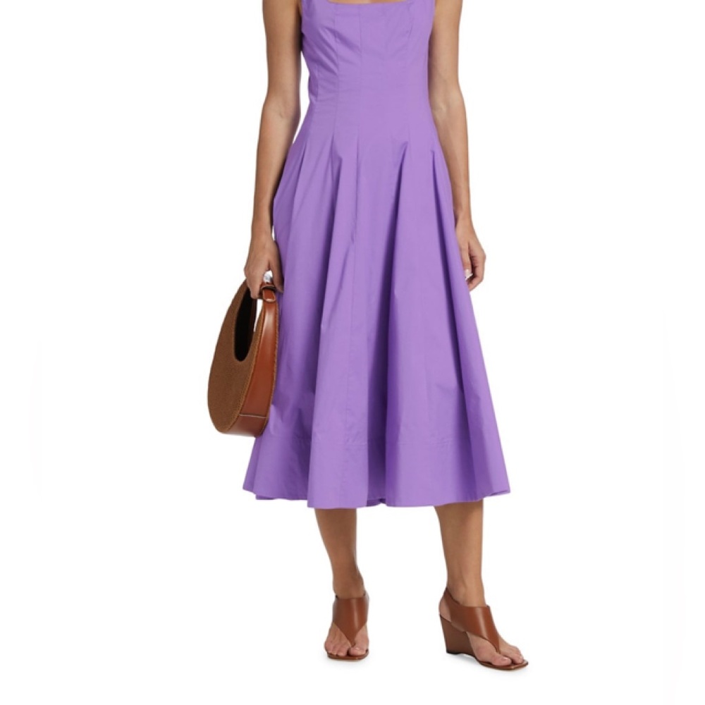 COPY - STAUD
Wells Cotton Poplin A-Line Midi-Dress